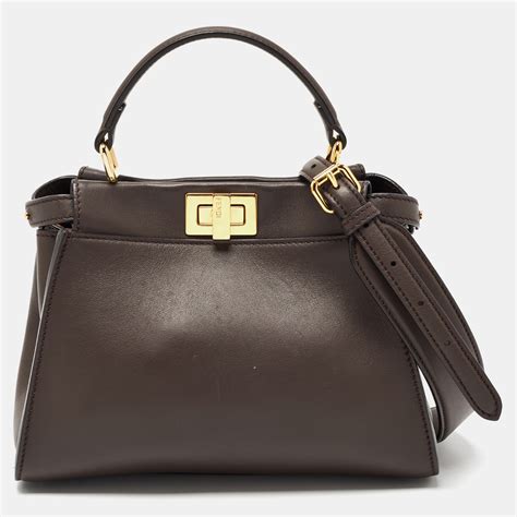 fendi mini peekaboo|fendi peekaboo suede.